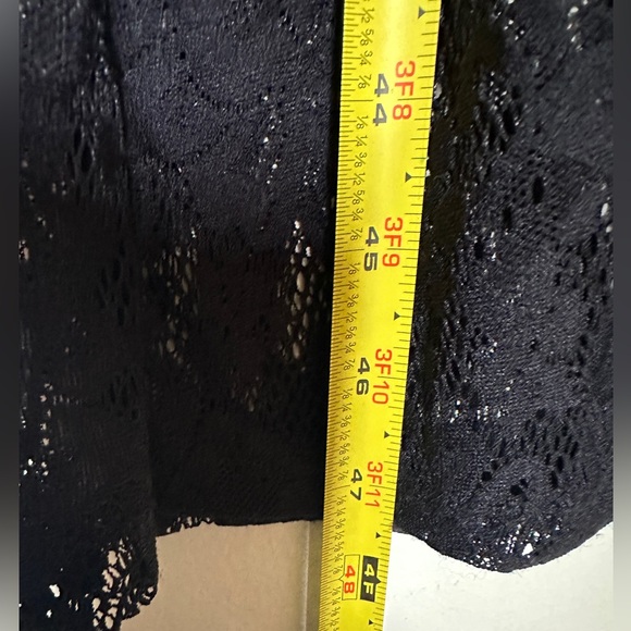 Tommy‎ Bahama Elegant Black Long Ahoy Lace Maxi Dress Sz XS - Picture 6 of 6